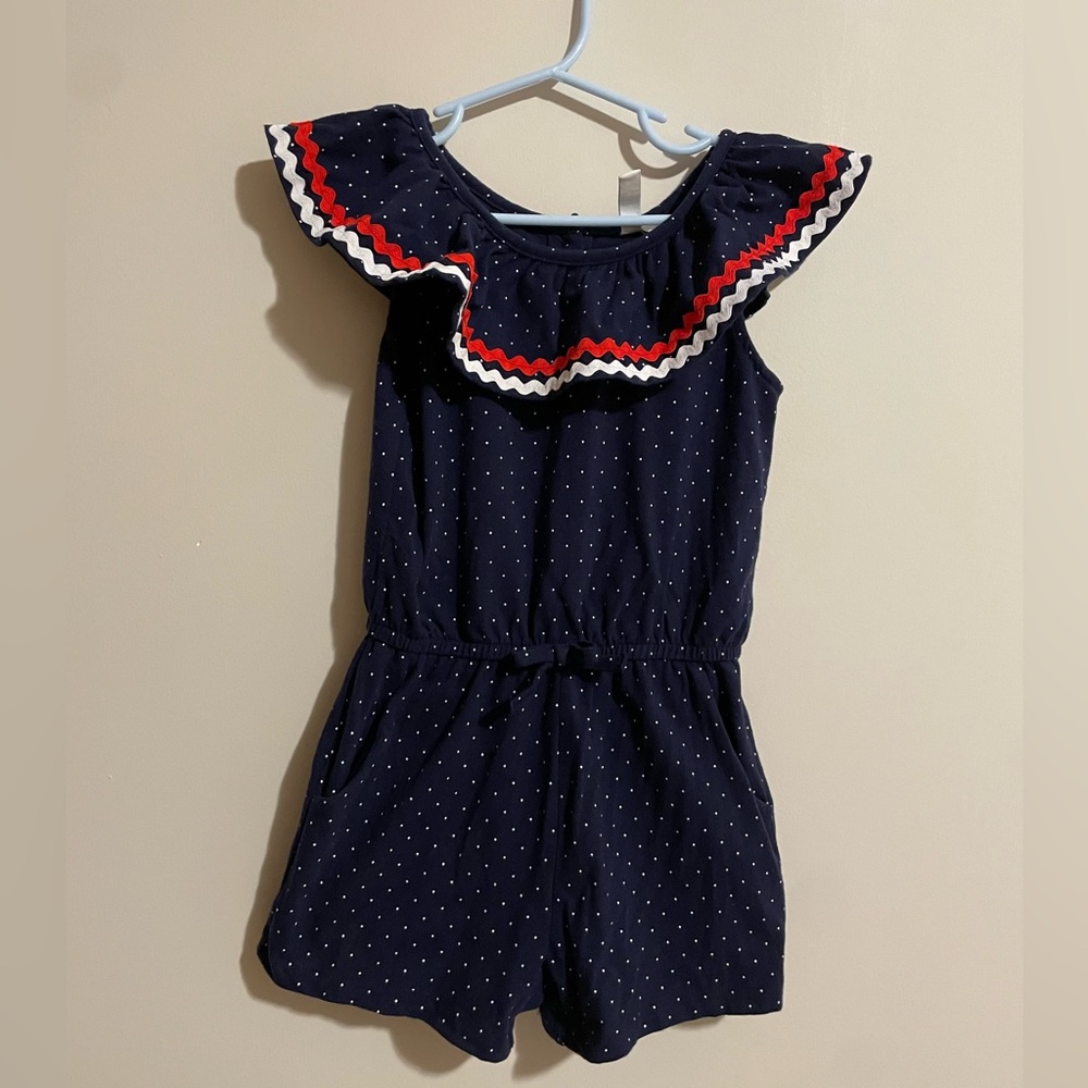 Janie and Jack Ric Rac Romper